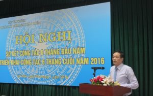 Cục trưởng Cục QLBH Phùng Ngọc Khánh phát biểu tại Hội nghị.