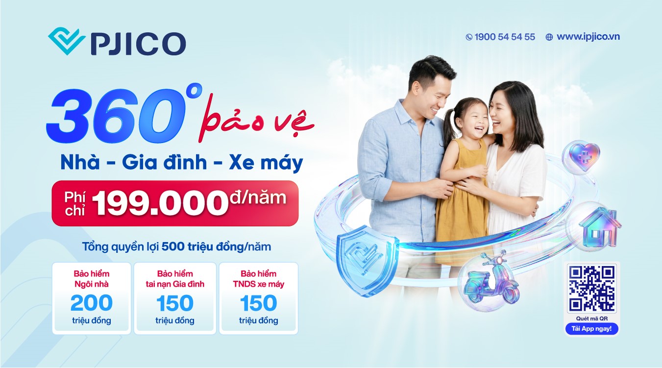 Combo 360: Bảo vệ Nhà – Gia đình – Xe máy
