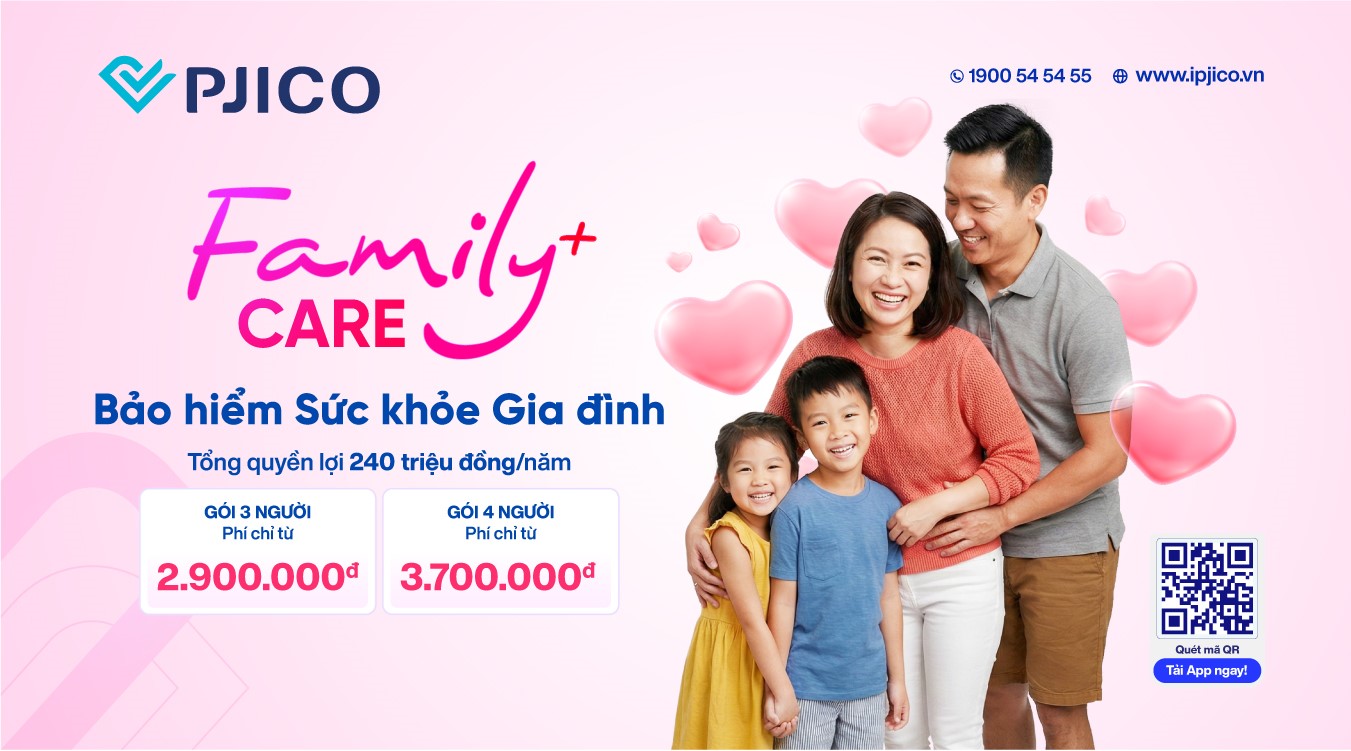 Bảo hiểm sức khỏe gia đình Family Care