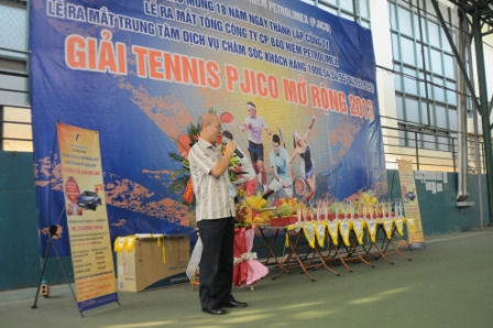 Pjico – Tổ chức giải Tennis Chào mừng các sự kiện trọng đại (15-6-2013)