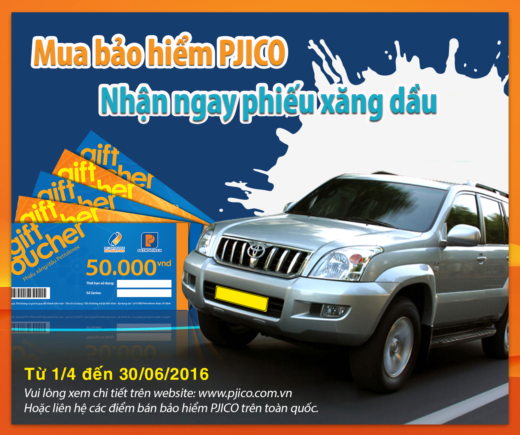 Mua Bảo hiểm Vật chất xe ô tô – Thỏa sức bơm xăng