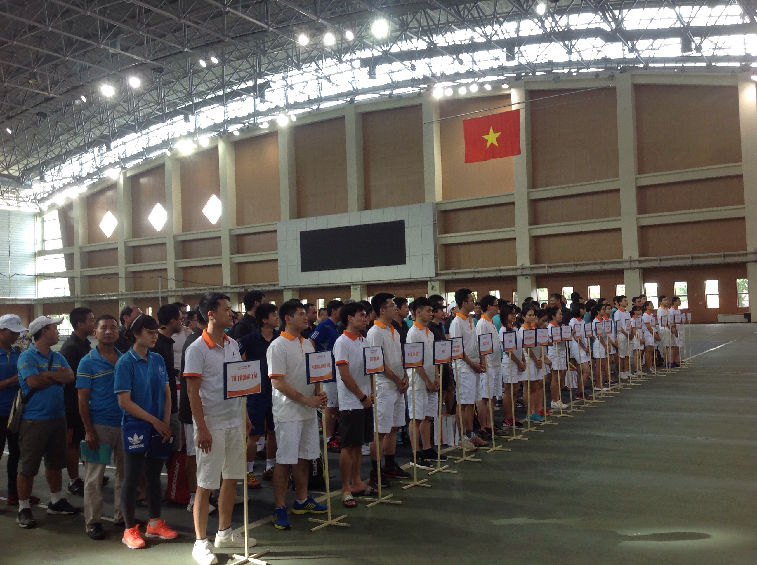 Giao lưu tennis chào mừng kỷ niệm 21 năm thành lập PJICO